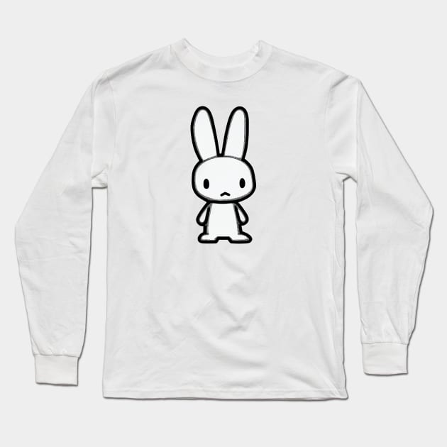 Minimalistic rabbit Long Sleeve T-Shirt by stkUA